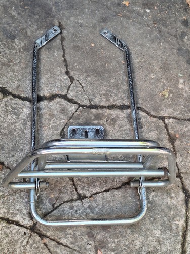 Vespa fold down chrome rear - down,