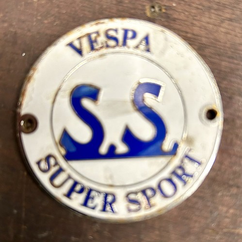 Vespa badge - ss,